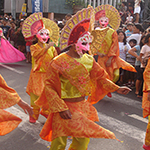 Masskara Festival in Bacolod City, Negros Island